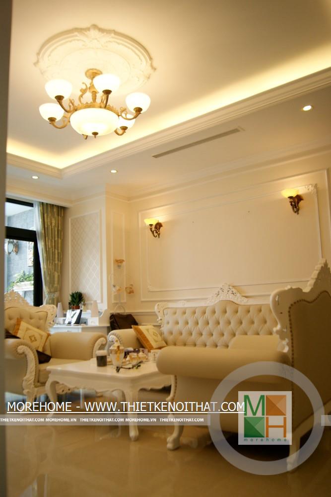  Thi công nội thất chung cư R1 Royal City Theo phong cách Tân cổ điển - Mr Phú